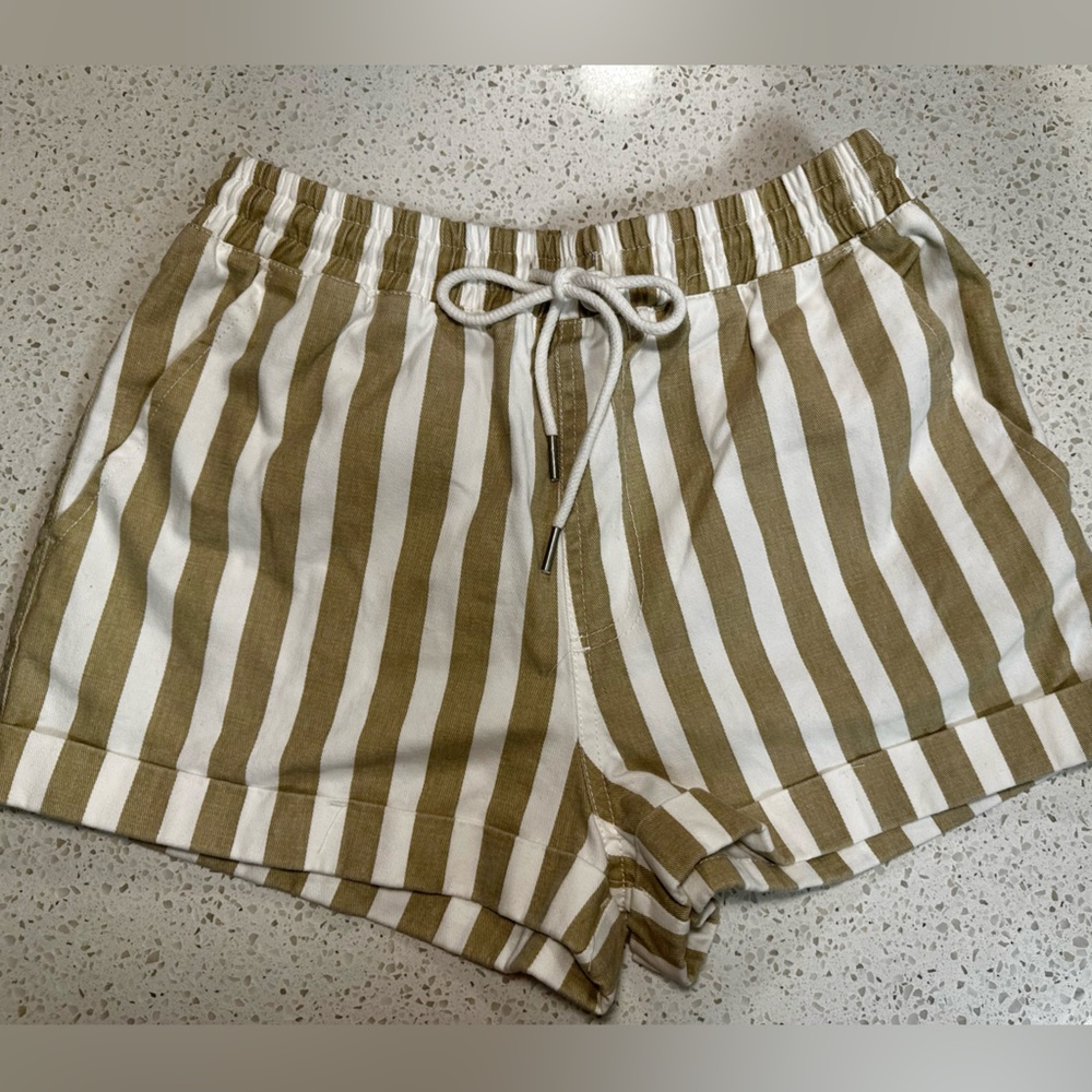F21 Striped Shorts